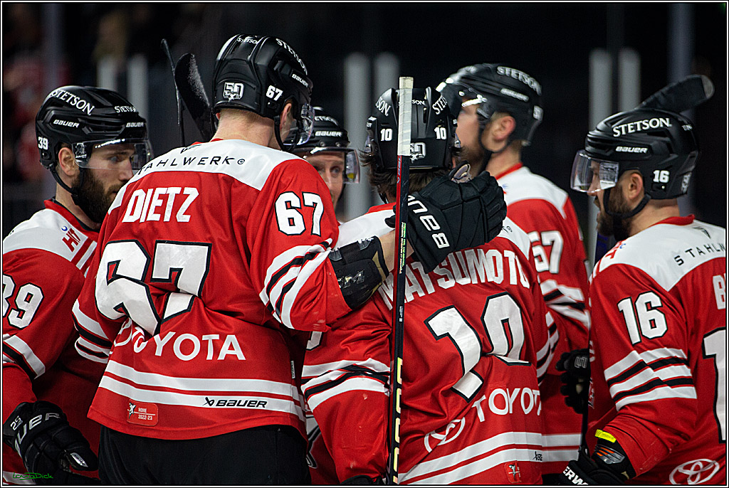 PENNY DEL; Koelner Haie- Iserlohn Roosters; Koeln, 24.01.2023